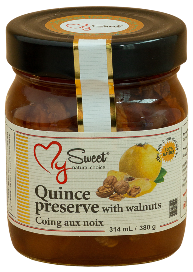 Quince Preserve with walnuts 380g
